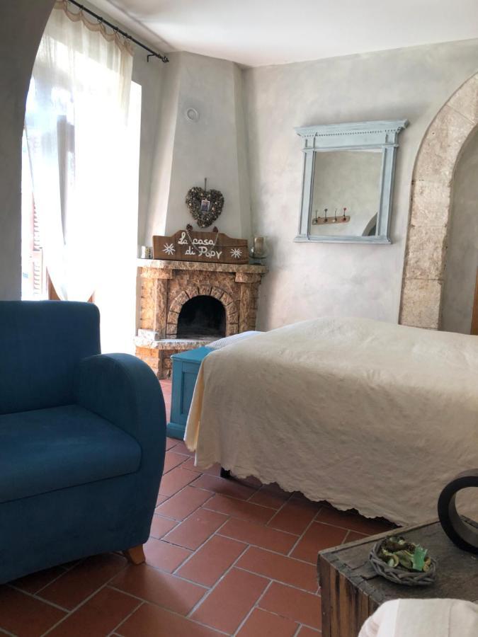 La Casa Di Popy Lägenhet Bagni San Filippo Exteriör bild